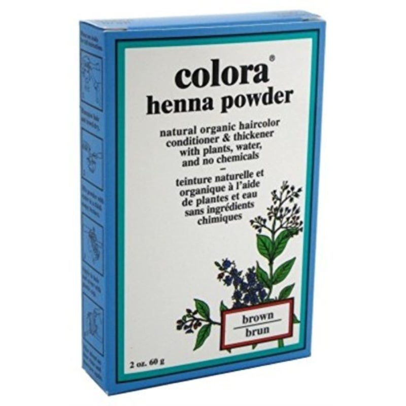 Colora Henna Powder Hair Color Brown 2oz (3 Pack) - Image 1